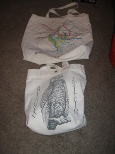 Bags from Momcat Momcat, bags, reusable shopping bags, library, books, shopping