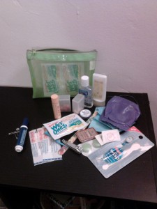 Moxie's Mini Drugstore Kit, personal hygiene, first aid, emergency kit