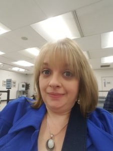 Took this at the DMV a little after 10 am, when I first arrived and the lines were blessedly short. Didn't get out of there until after noon, though. Today was a 7 out of 10.