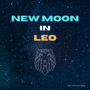 new moon in leo, new moon, leo moon, astrology